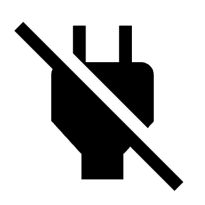 Power Off Fill Icon from Outlined Fill - Material Symbols Set
