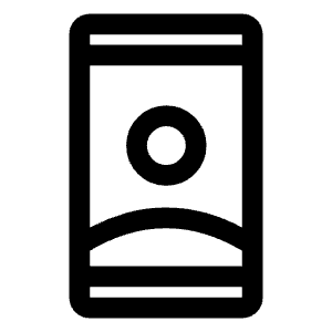 Remember Me Icon from Rounded Line - Material Symbols Set
