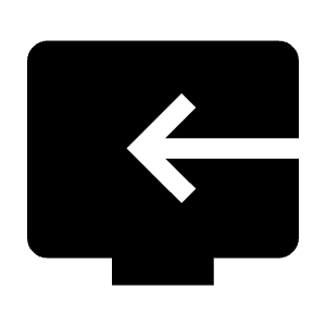 Reset Tv Fill Icon from Outlined Fill - Material Symbols Set