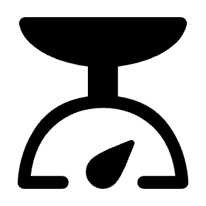 Scale Fill Icon from Rounded Fill - Material Symbols Set