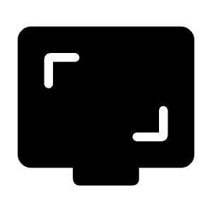 Screenshot Monitor Fill Icon from Rounded Fill - Material Symbols Set