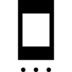 Settings Cell Fill Icon from Sharp Fill - Material Symbols Set