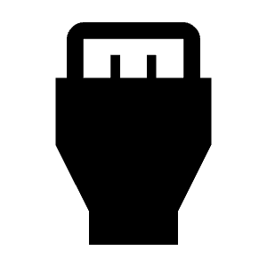 Settings Input Hdmi Fill Icon from Outlined Fill - Material Symbols Set