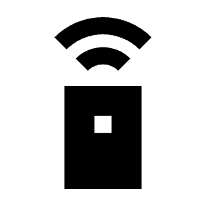 Settings Remote Fill Icon from Sharp Fill - Material Pro Free Set