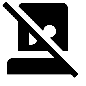 Smart Card Reader Off Fill Icon from Outlined Fill - Material Symbols Set