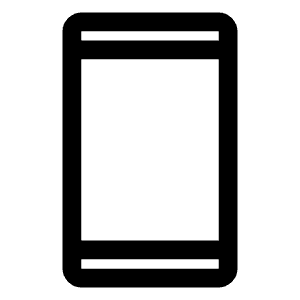 Stay Current Portrait Icon from Rounded Line - Material Symbols Set