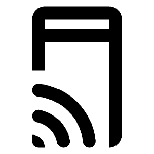 Tap And Play Icon from Rounded Line - Streamline Material Free Set