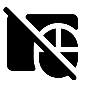 Touchpad Mouse Off Fill Icon from Rounded Fill - Material Symbols Set