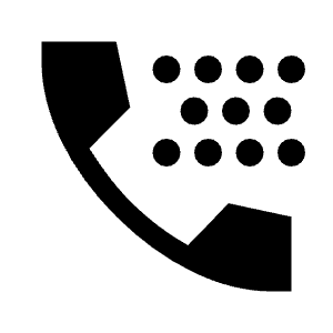 Tty Fill Icon from Sharp Fill - Material Symbols Set