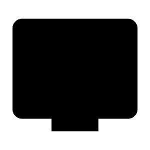 Tv Fill Icon from Outlined Fill - Material Symbols Set