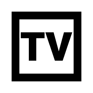 Tv Guide Icon from Sharp Line - Material Pro Free Set