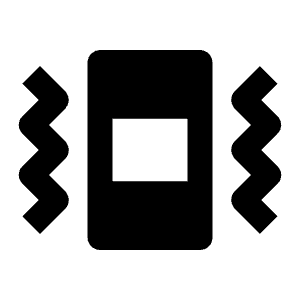 Vibration Fill Icon from Outlined Fill - Streamline Material Free Set