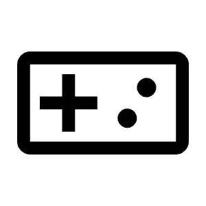 Videogame Asset Icon from Outlined Line - Material Symbols Set