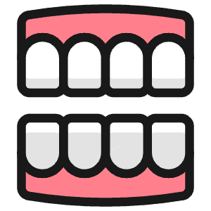 Dentistry Tooth Jaws Icon from Ultimate Colors - Free Set