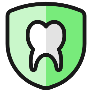 Dentistry Tooth Shield Icon from Ultimate Colors - Free Set