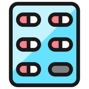 Drugs Sheet Icon from Ultimate Colors - Free Set