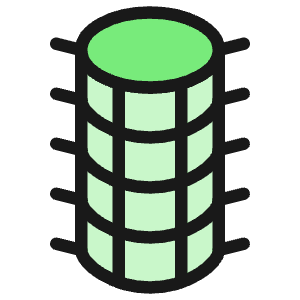 Hair Dress Round Brush Icon from Ultimate Colors - Free Set