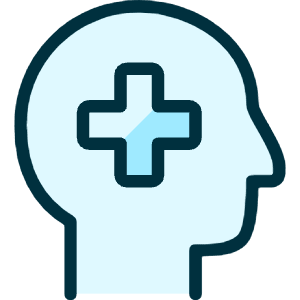 Insurance Head Icon from Ultimate Duotone - Free Set