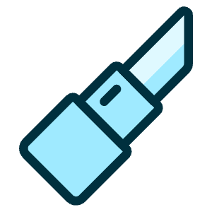 Make Up Lipstick Icon from Ultimate Duotone - Free Set