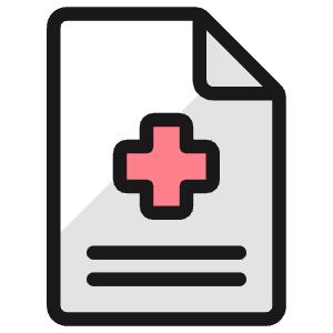 Medical File Icon from Ultimate Colors - Free Set