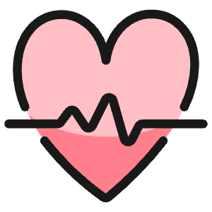 Monitor Heart Beat Icon from Ultimate Colors - Free Set