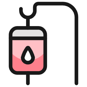 Transfusion Bag Hang Icon from Ultimate Colors - Free Set