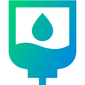Blood Bag Donation Icon from Sharp Gradient- Free Set