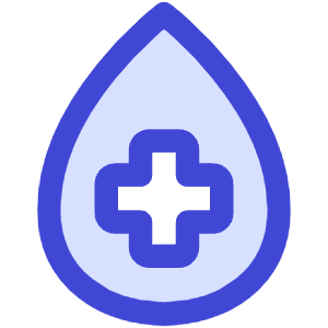 Blood Drop Donation Icon from Core Duo - Free Set