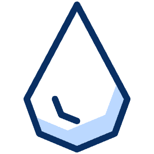 Blood Drop Icon from Cyber Duotone - Free Set