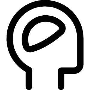 Brain Cognitive Icon from Core Line - Free Set