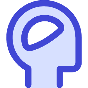 Brain Cognitive Icon from Core Duo - Free Set