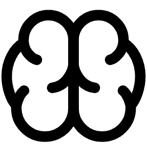 Brain Icon from Core Line - Free Set