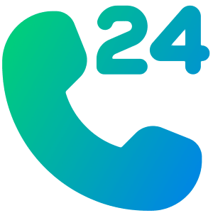 Call Center Support Service Icon from Plump Gradient - Free Set