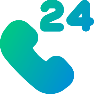 Call Center Support Service Icon from Flex Gradient - Free Set