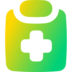 Checkup Medical Report Clipboard Icon from Flex Gradient - Free Set