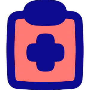 Checkup Medical Report Clipboard Icon from Flex Pop - Free Set