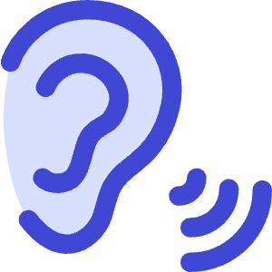 Ear Hearing Icon from Core Duo - Free Set