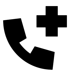 Emergency Call Icon from Sharp Solid - Free Set