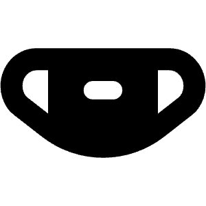 Flu Mask Icon from Core Solid - Free Set