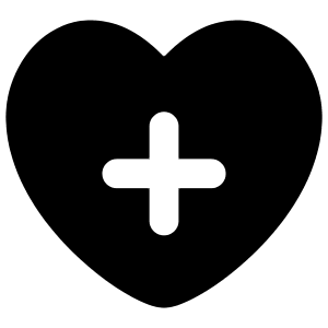 Heart Cross Icon from Flex Solid - Free Set