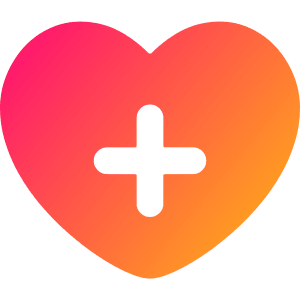 Heart Cross Icon from Flex Gradient - Free Set