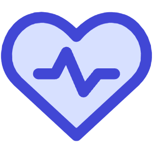 Heart Rate Pulse Graph Icon from Core Duo - Free Set