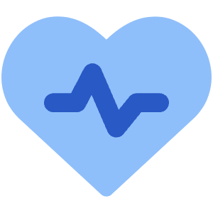Heart Rate Pulse Graph Icon from Core Flat - Free Set