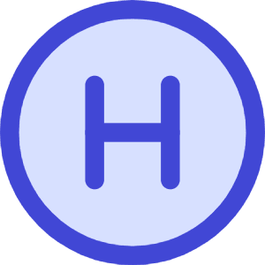 Hospital Sign Circle Icon from Core Duo - Free Set