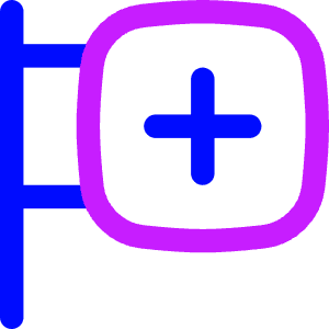Hospital Sign Icon from Flex Neon - Free Set
