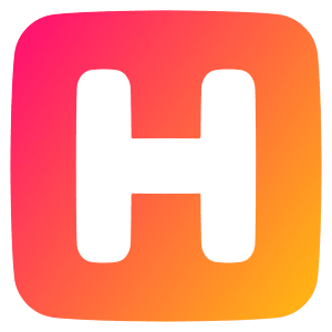 Hospital Sign Square Icon from Plump Gradient - Free Set