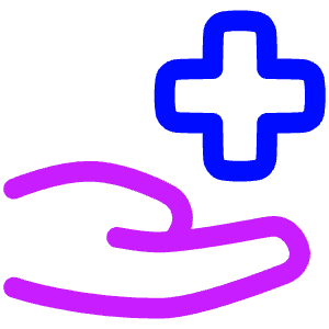 Insurance Hand Icon from Plump Neon - Free Set