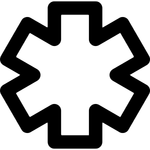 Medical Cross Symbol Icon from Core Remix - Free Set