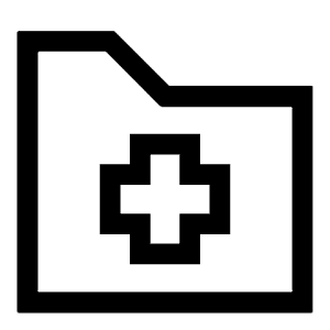 Medical Folder Icon from Sharp Line - Free Set