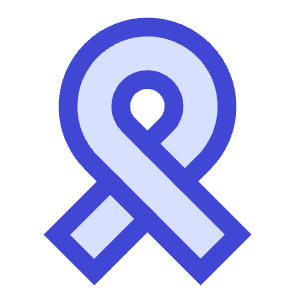 Medical Ribbon 1 Icon from Sharp Duo - Free Set